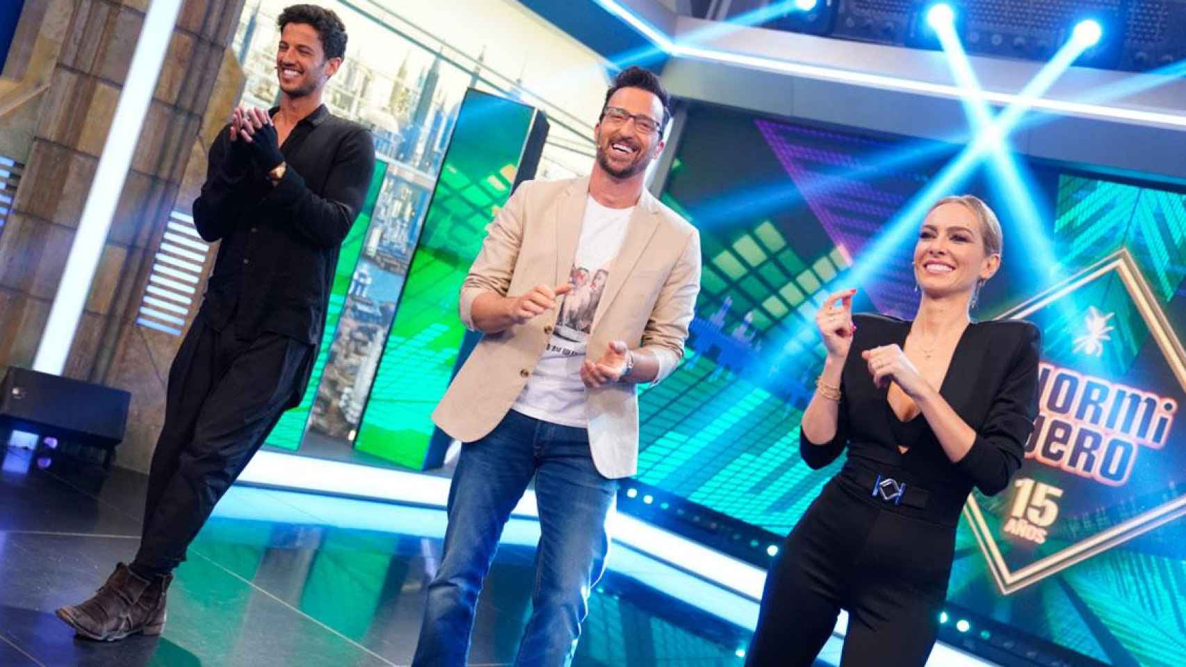 Kira Miró, Jorge Brazález y Pablo Puyol en 'EH' ANTENA 3