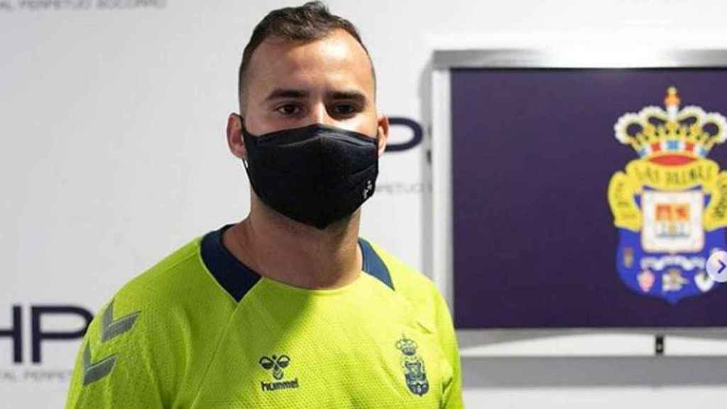 Jesé Rodríguez en el reconocimiento médico de la UD Las Palmas /INSTAGRAM