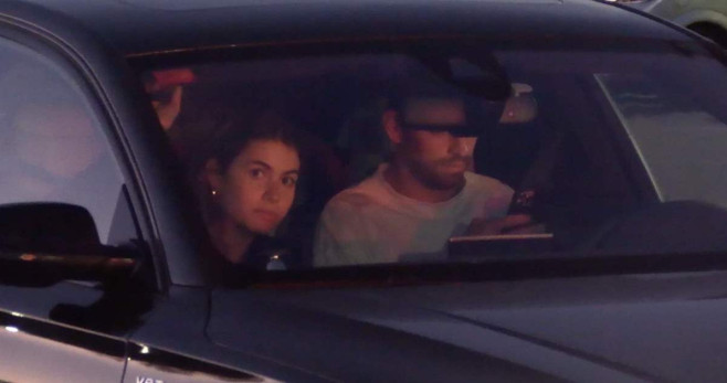 Gerard Piqué y Clara Chía, juntos en el coche / REDES