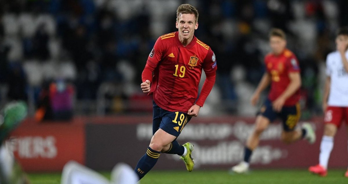 Dani Olmo en una convocatoria con España / UEFA