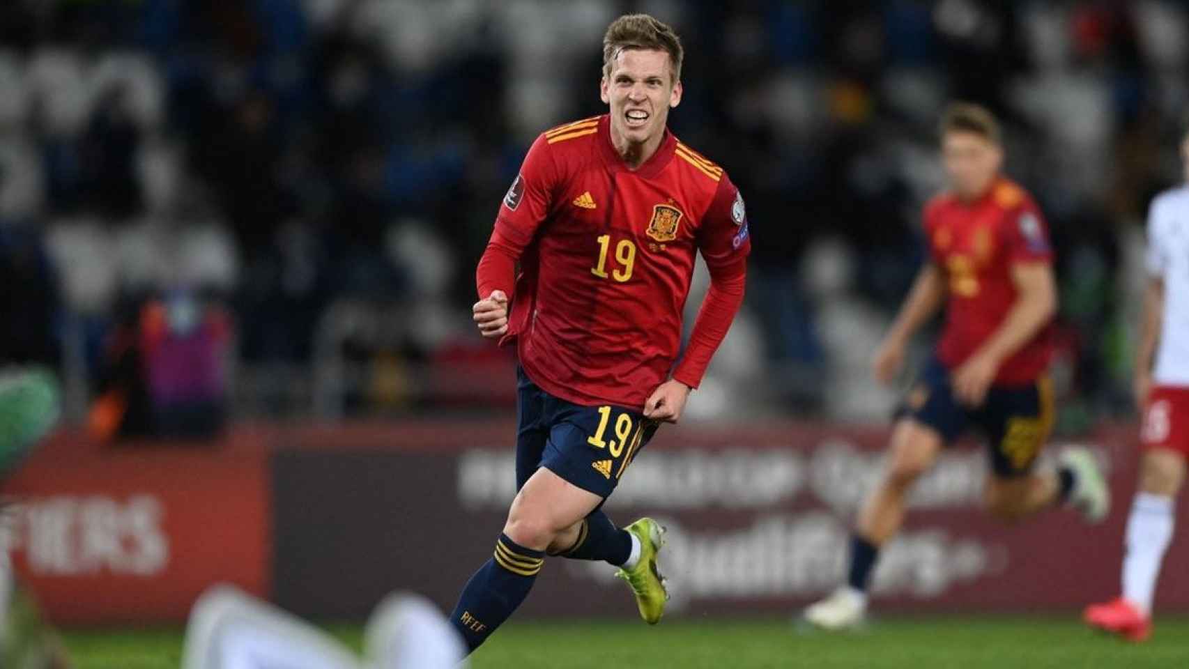 Dani Olmo en una convocatoria con España / UEFA