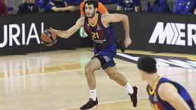 Abrines en el partido del Barça contra Alba Berlín FCB