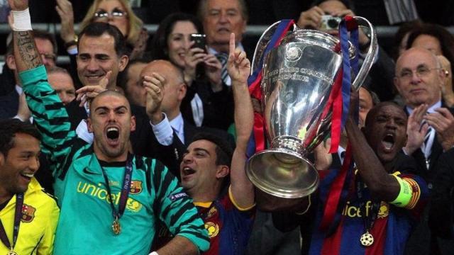 El Barça conquistó su primera y cuarta Champions League en Wembley / EFE