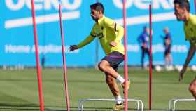 Luis Suárez durante un entrenamiento /FC BARCELONA