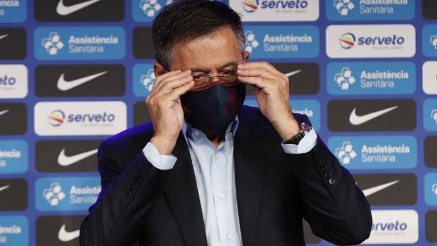 Josep Maria Bartomeu en un acto del FC Barcelona / EFE