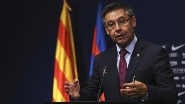 Josep Maria Bartomeu en una comparecencia pública / EFE