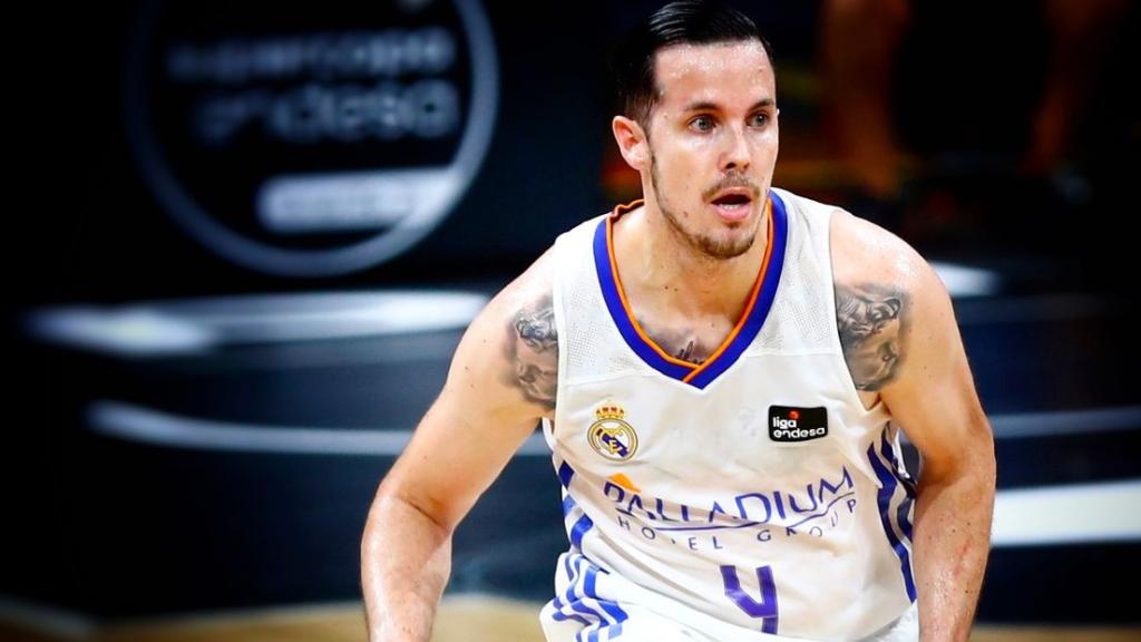 Thomas Heurtel, base del Real Madrid, en un partido de la Liga Endesa / ACB