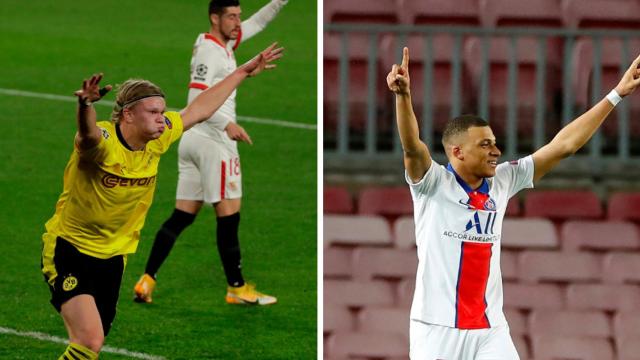 Haaland y Mbappé en un fotomontaje / Culemanía