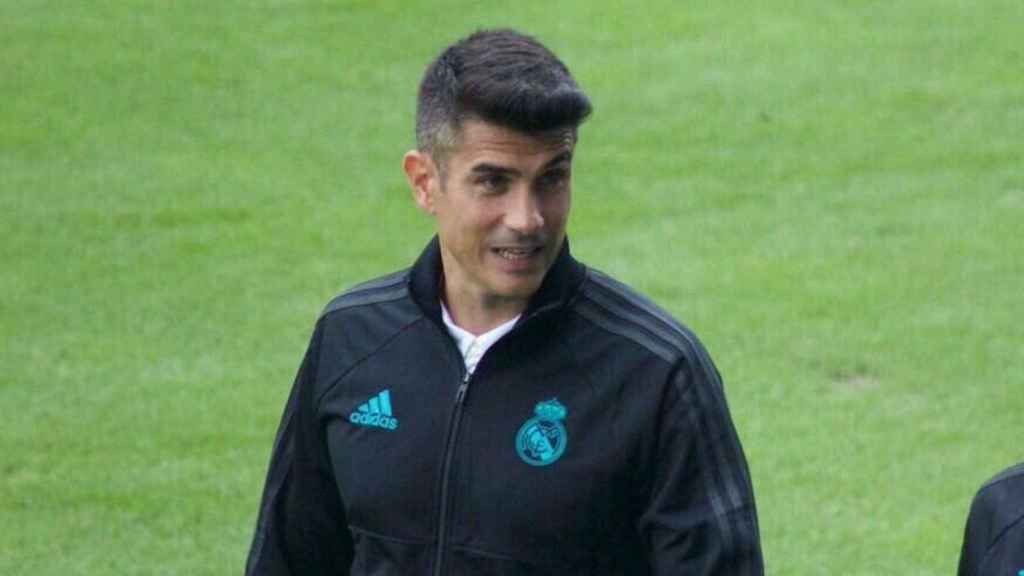 Una foto de Álvaro Benito, ya exentrenador del Juvenil B del Real Madrid / RM