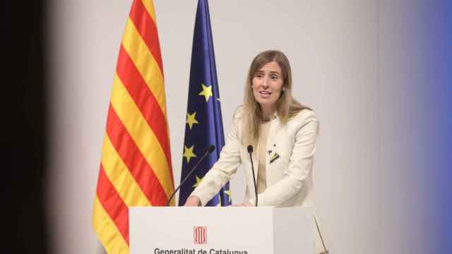 La 'consellera' de Acción Exterior de la Generalitat, Victòria Alsina, en un acto para conmemorar el Día de Europa / Kike Rincón - EUROPA PRESS