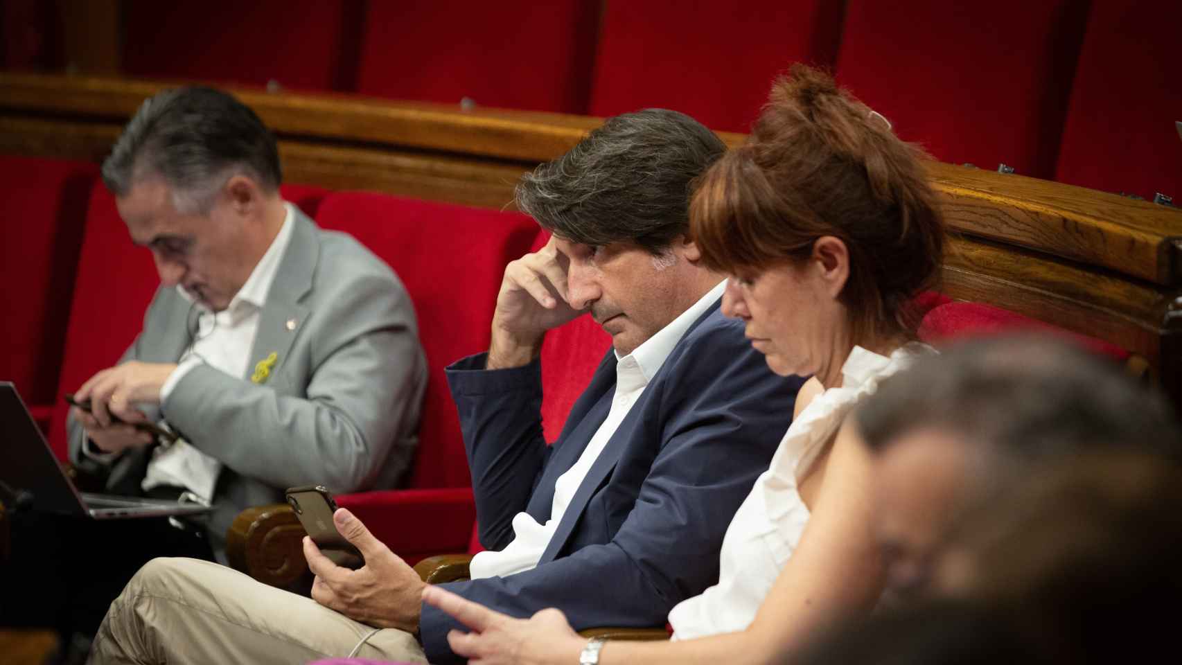 El diputado de JxCat en el Parlament Francesc de Dalmases / DAVID ZORRAKINO - EUROPA PRESS