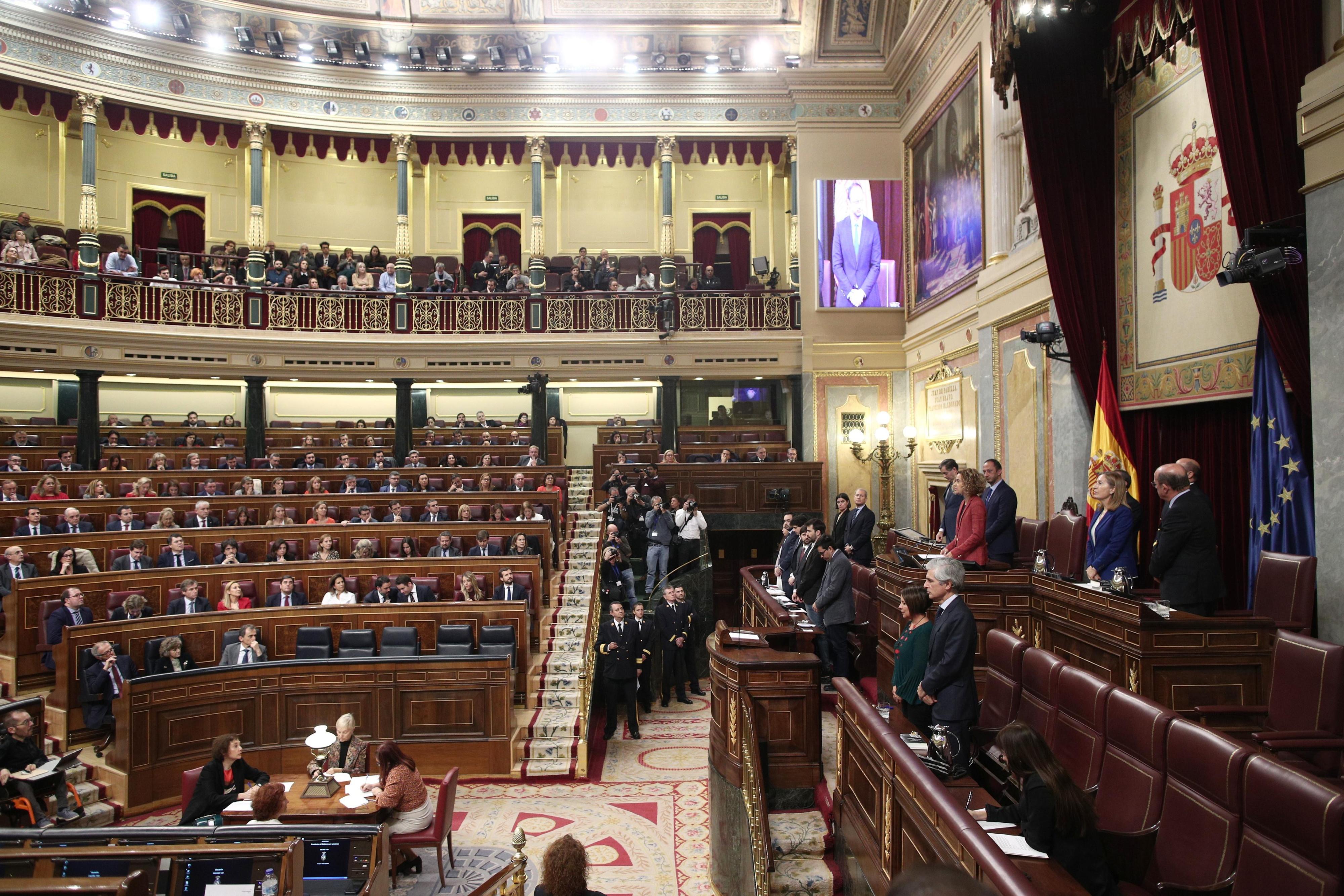 Imagen del Congreso de los Diputados durante la constitución de la XIV legislatura / EP