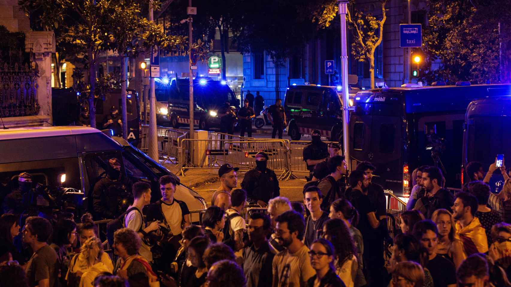 Manifestación de la ANC por el segundo aniversario del 1-O en Barcelona / EUROPA PRESS