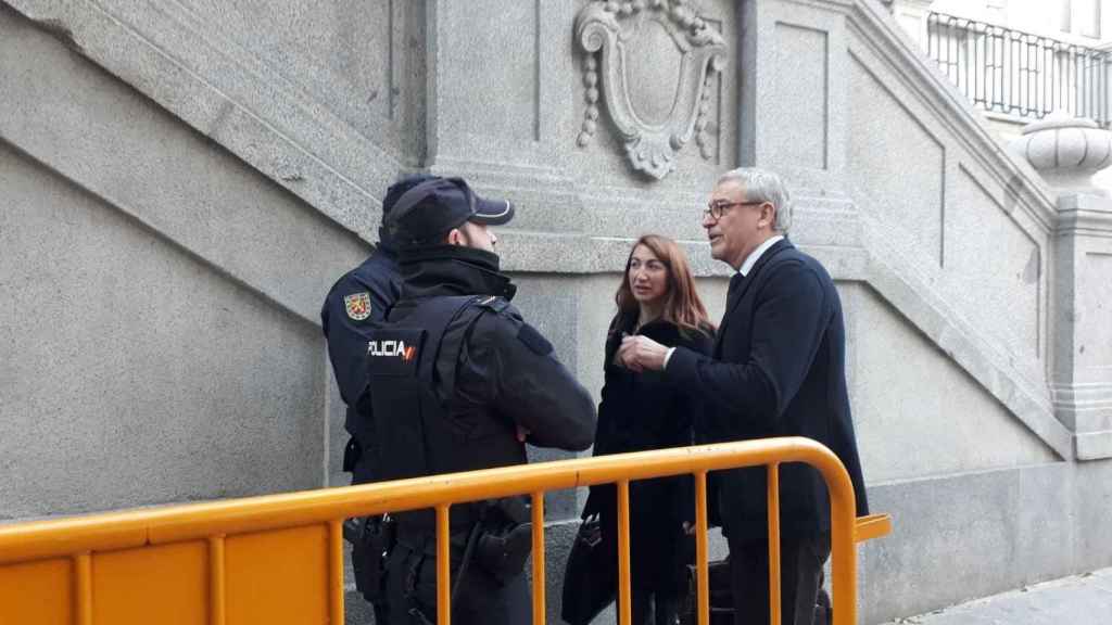 Javier Melero entrando en el Tribunal Supremo / CG