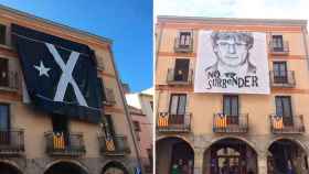 Mural de homenaje a Puigdemont / @gallifantes