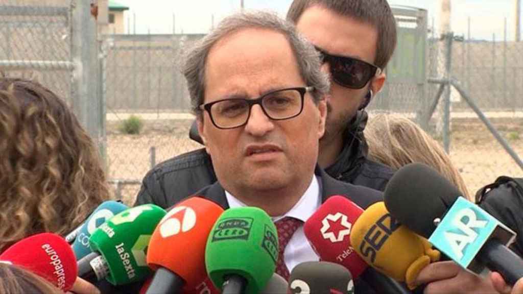 El presidente de la Generalitat, Quim Torra / EUROPA PRESS