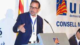 El secretario general de UDC, Ramon Espadaler, en una reunión del Consell Nacional de su partido / EUROPA PRESS