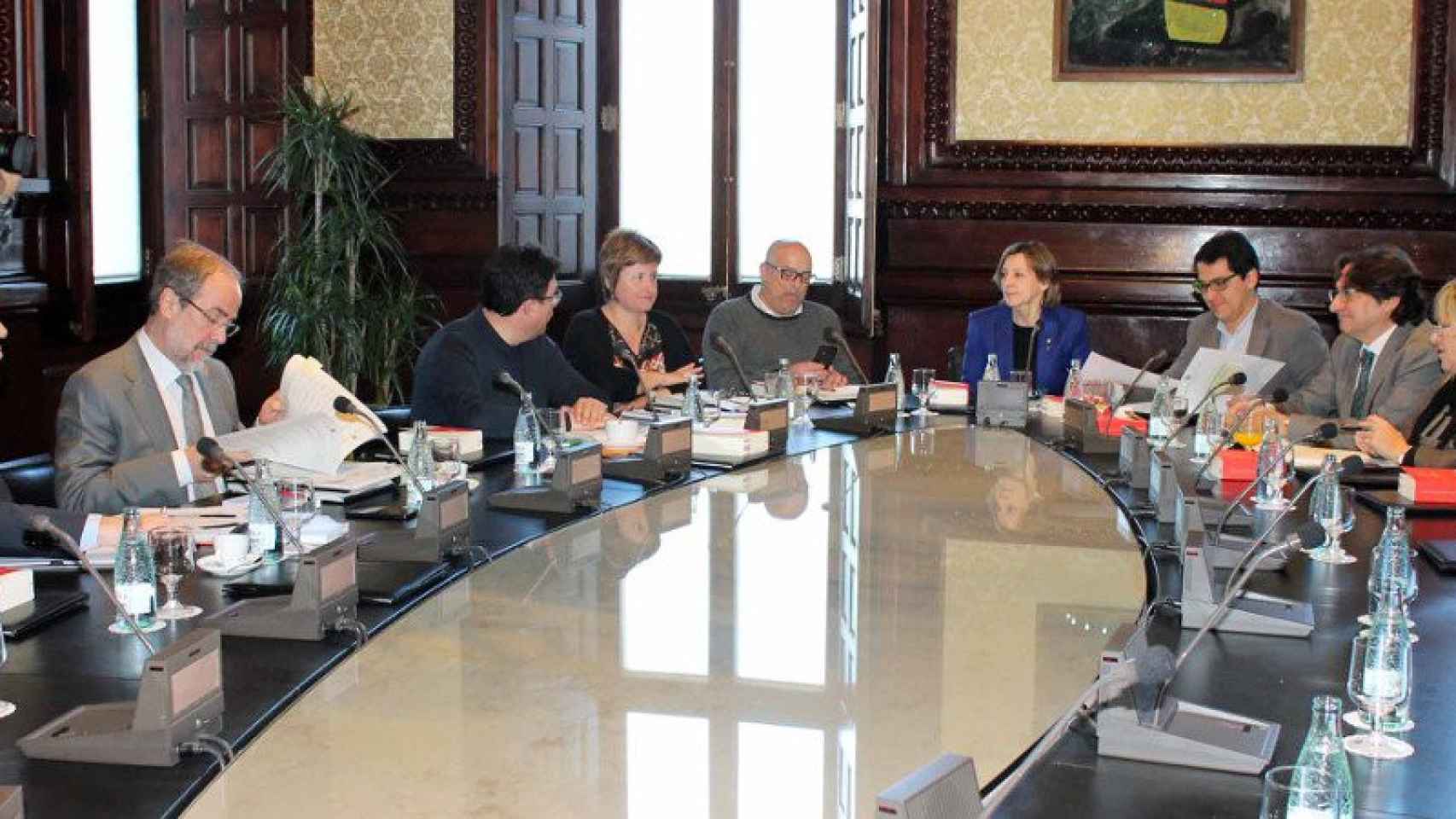 Reunión de la Mesa del Parlament