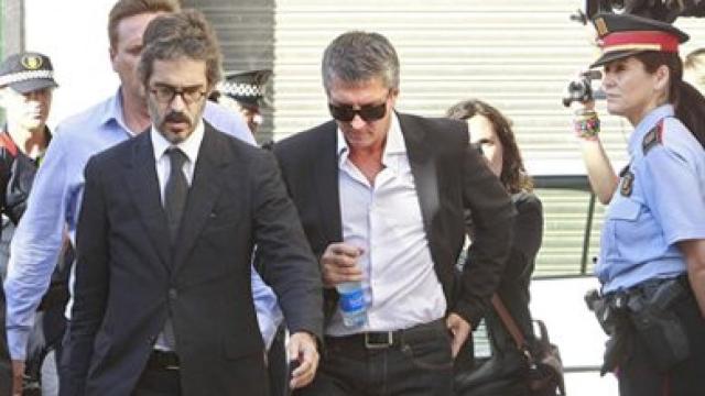 Jorge Messi, a la salida de los juzgados de Gavà el pasado mes de septiembre