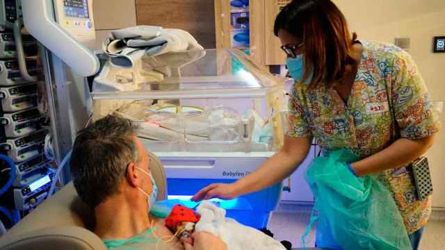 Imagen de la UCI neonatal del Hospital Sant Joan de Déu / EP