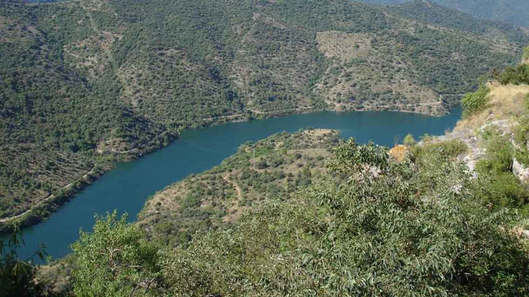 Vista del pantano de Siurana, en Tarragona / Jrperise (WIKIMEDIA COMMONS)