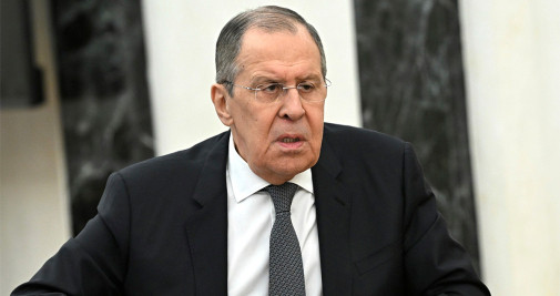 El ministro de Exteriores de Rusia, Sergei Lavrov, en una imagen de archivo - ALEXEI NIKOLSKY / KREMLIN POOL / ZUMA PRESS / CONTAC