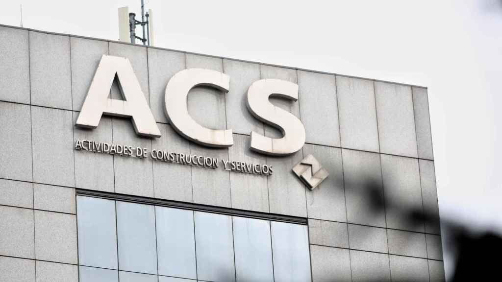 Exterior de la sede de la constructora española ACS, líder del sector que promueve una política más sostenible / EUROPA PRESS