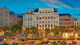 Vista frontal del hotel Mandarin Oriental, propiedad de Trivalor, la inversora de Maria Reig / CG