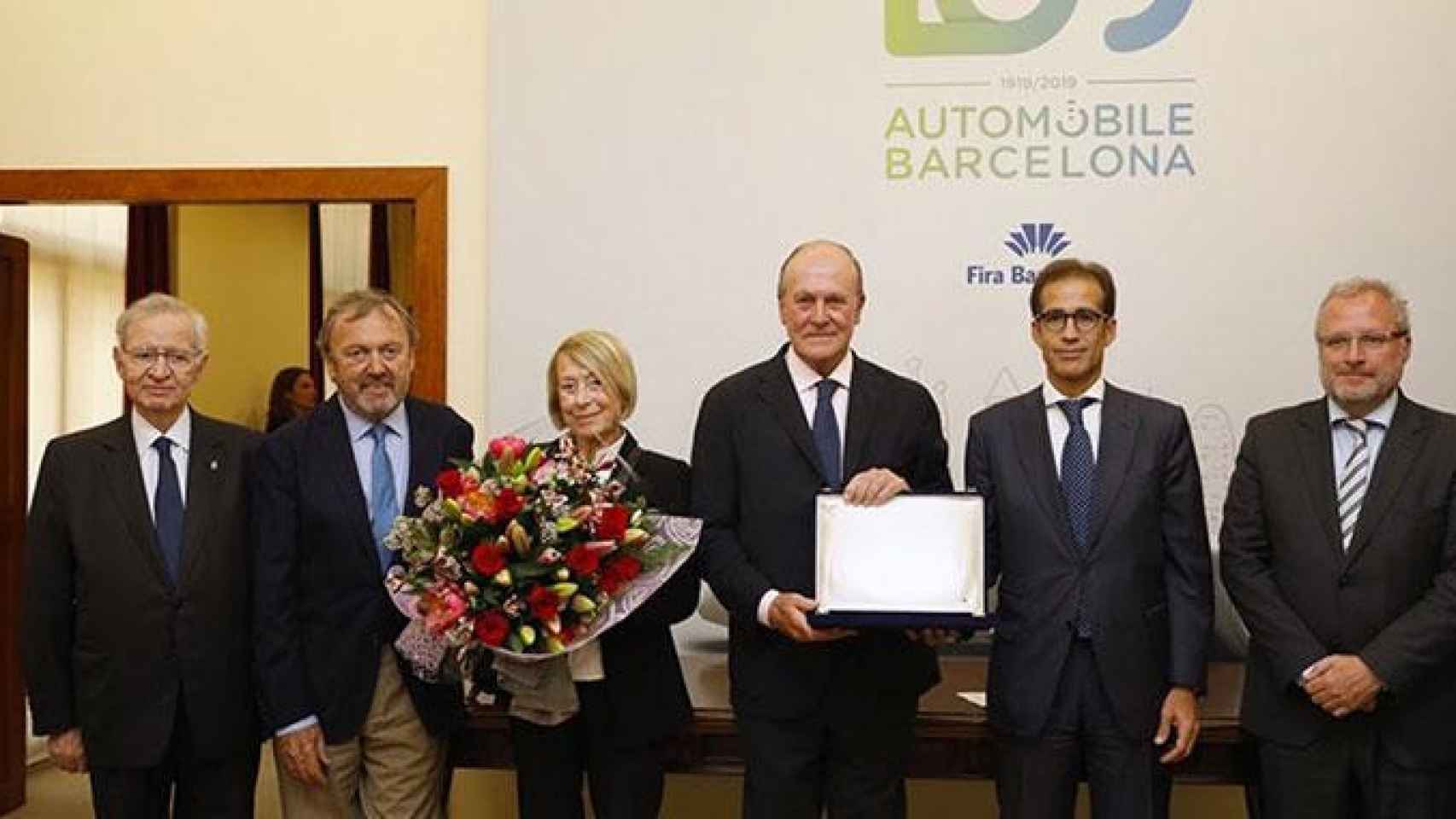 El homenaje a Sebastià Salvadó en el Automobile Barcelona