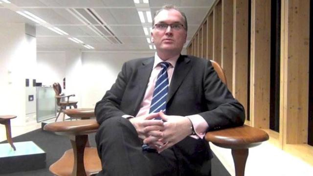 Albert Pont, presidente del Cercle Català de Negocis (CCN), la entidad independentista que se ha convertido en el ariete de los independentistas en las cámaras de comercio / YOUTUBE