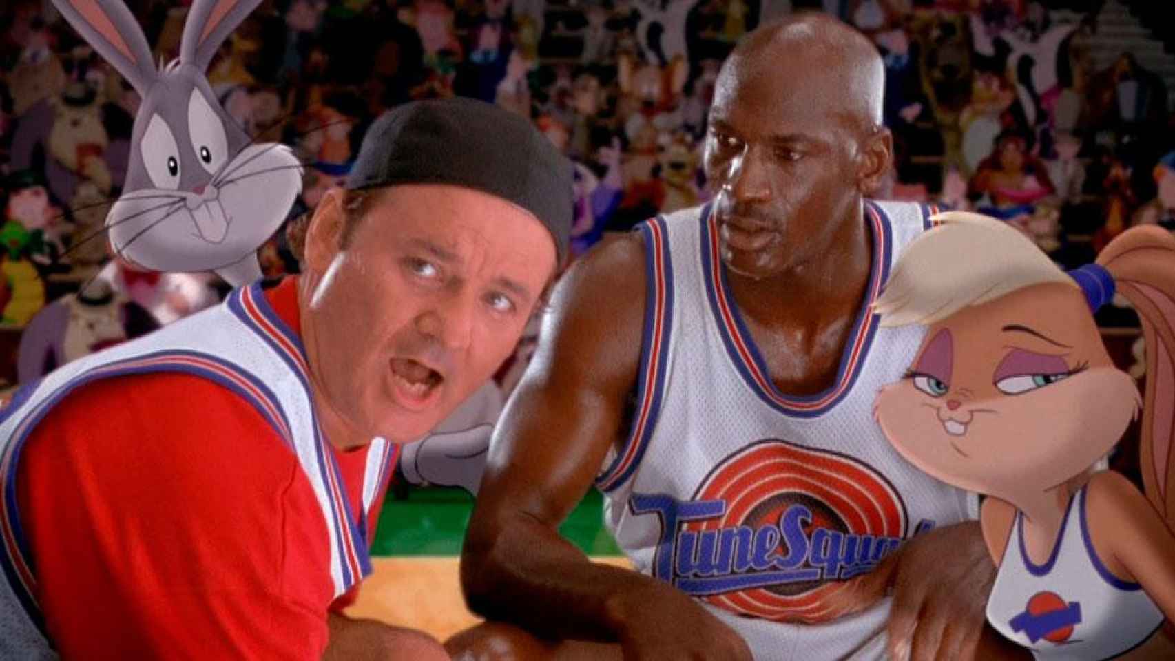 Michael Jordan y Bill Murray en 'Space Jam' / WARNER BROS