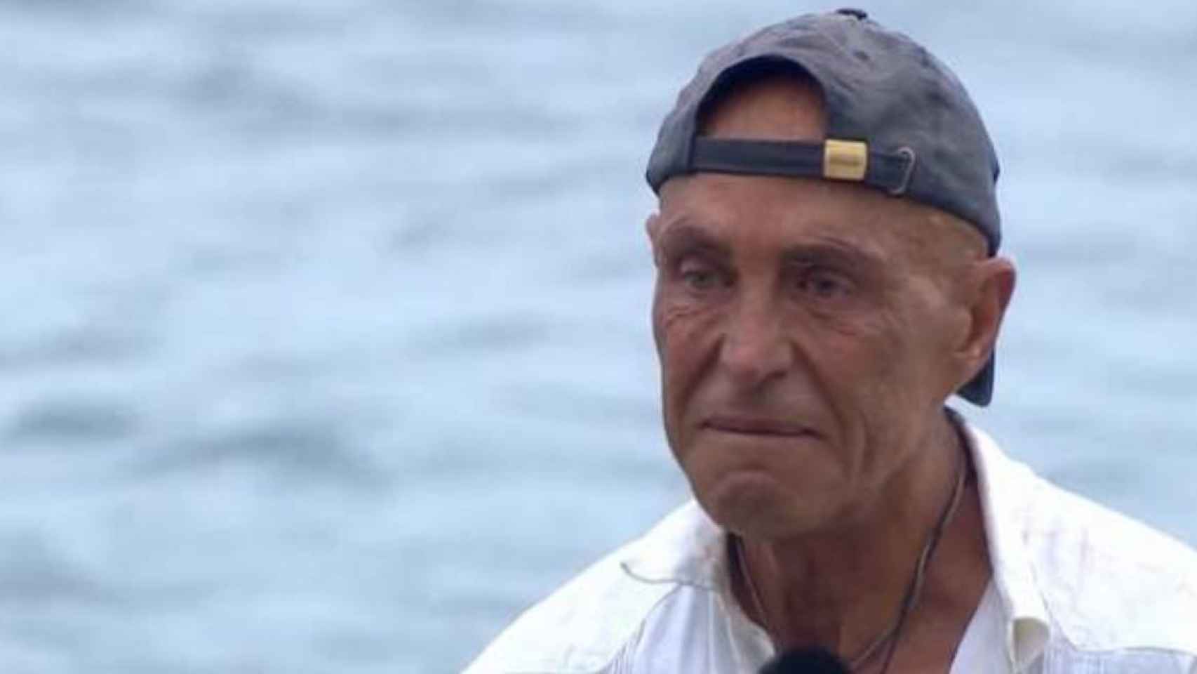 Kiko Matamoros en el puente de las emociones de 'Supervivientes' / MEDIASET