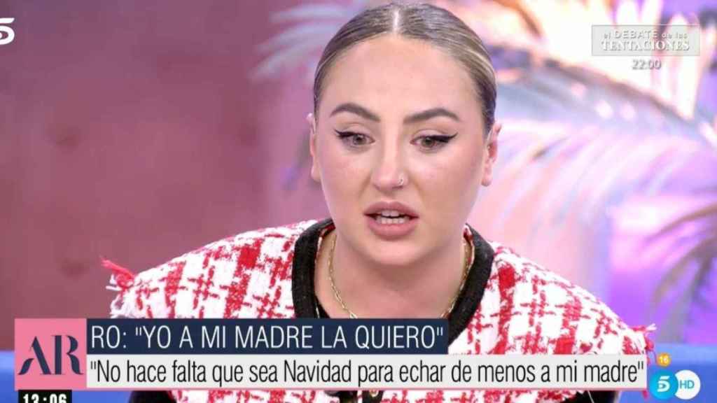 Rocío Flores en 'El Programa de Ana Rosa' / MEDIASET