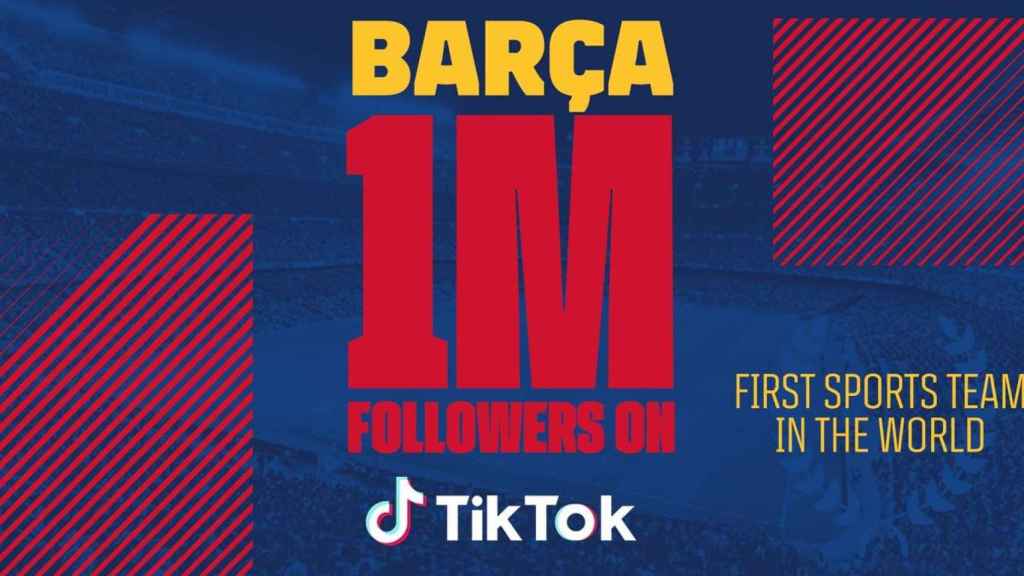 Barça en Tik Tok