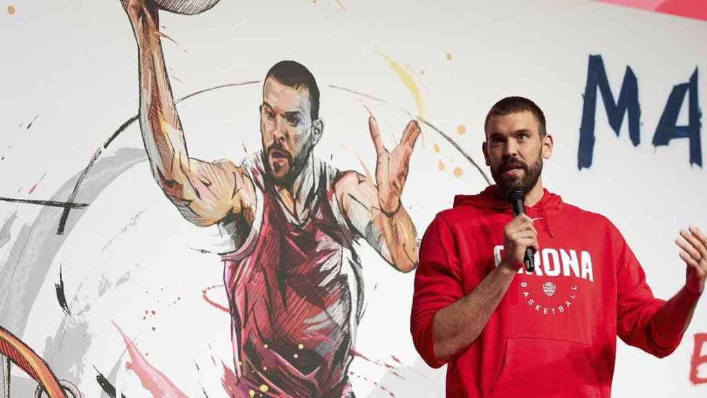 Marc Gasol continúa su leyenda en el tabloncillo como nuevo jugador del Bàsquet Girona / EFE