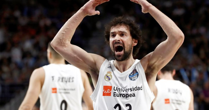 Sergio Llull, protagonista del Real Madrid en la final de la Copa del Rey / EFE