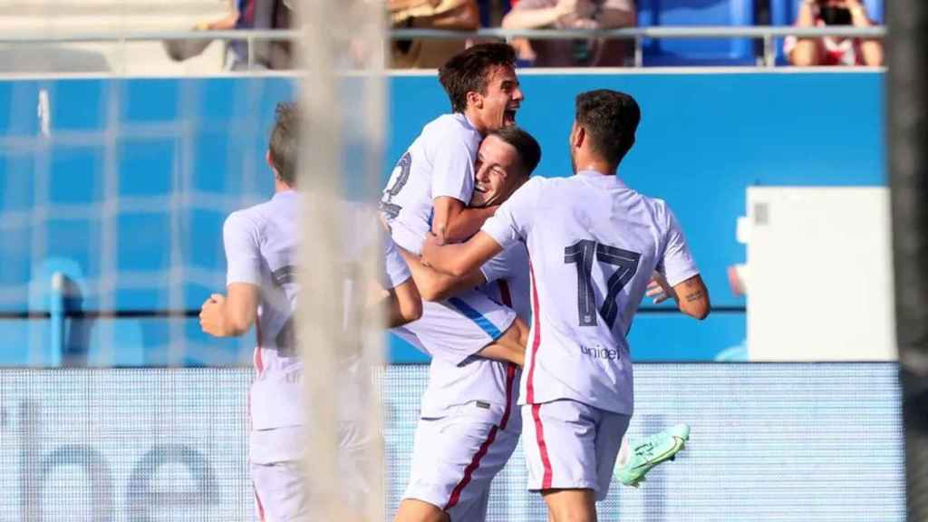 Los canteranos suman protagonismo en los amistosos / FCB