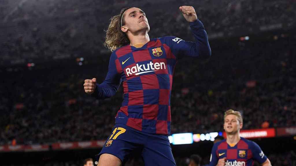 Griezmann, celebrando un gol con el Barça | EFE