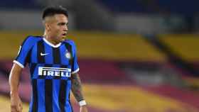 Lautaro Martínez, en un partido con el Inter | EFE