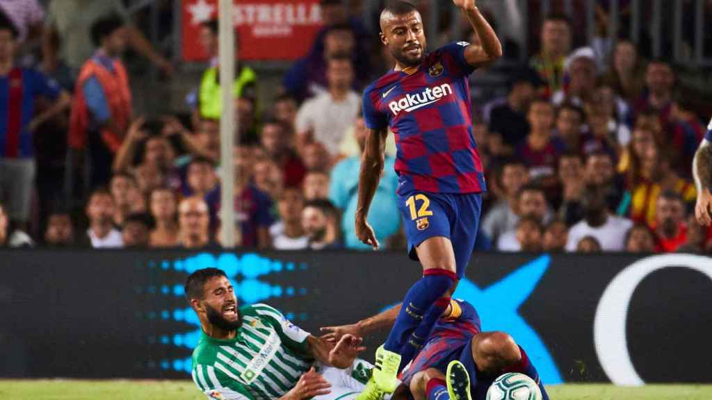 Rafinha en un partido ante el Betis / EFE