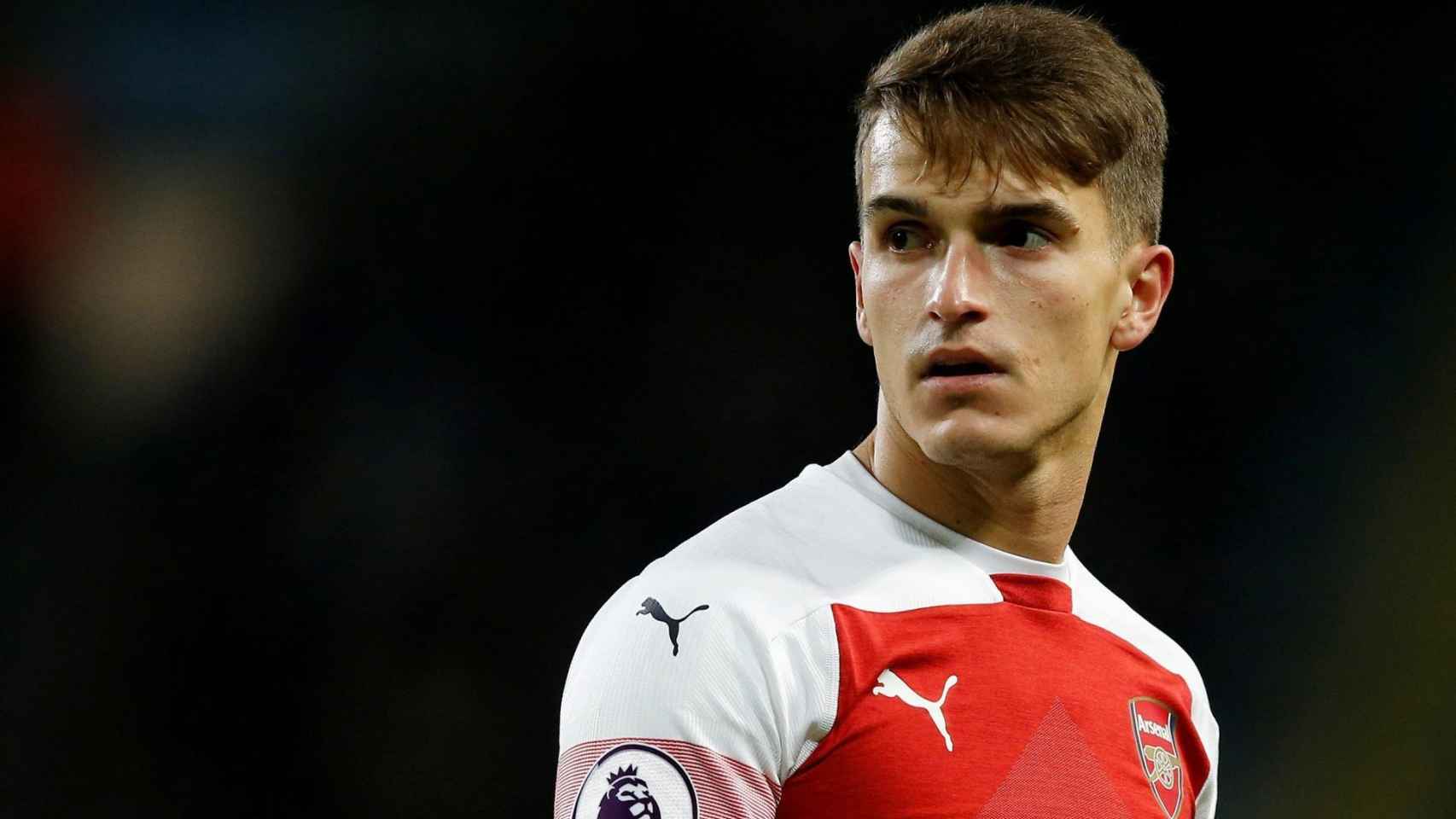 Denis Suárez jugando un partido con el Arsenal / EFE