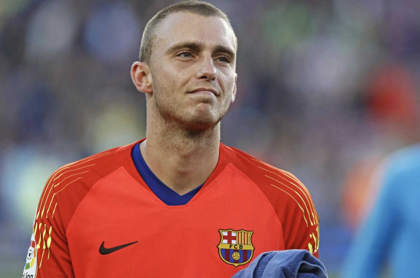 Una foto de Jasper Cillessen durante el Barça - Getafe / FCB