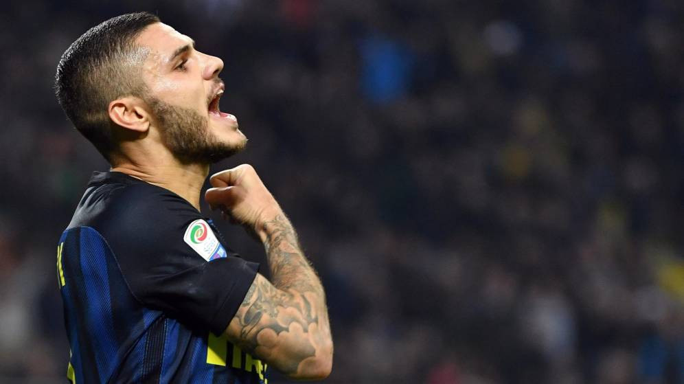 Una foto de archivo de Mauro Icardi con el Inter de Milán / EFE