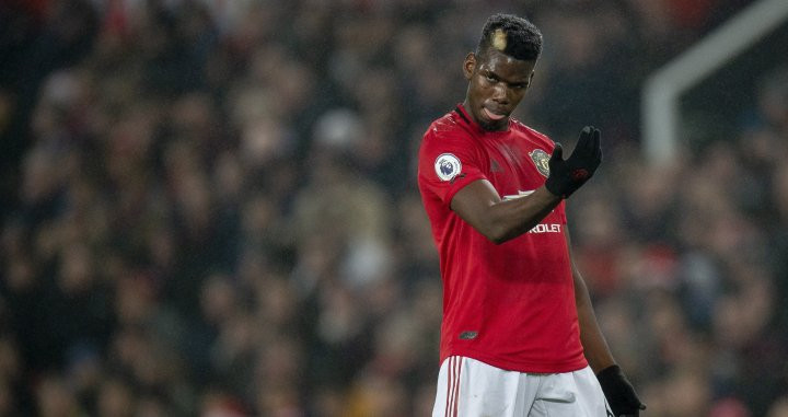 Pogba celebrando un gol con el Manchester United / EFE