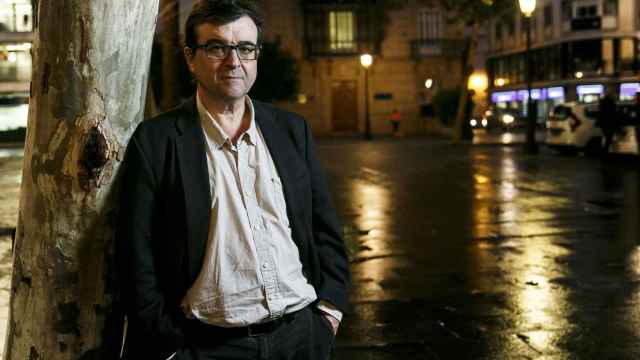El escritor Javier Cercas, en Sevilla / @JMSANCHEZPHOTO.