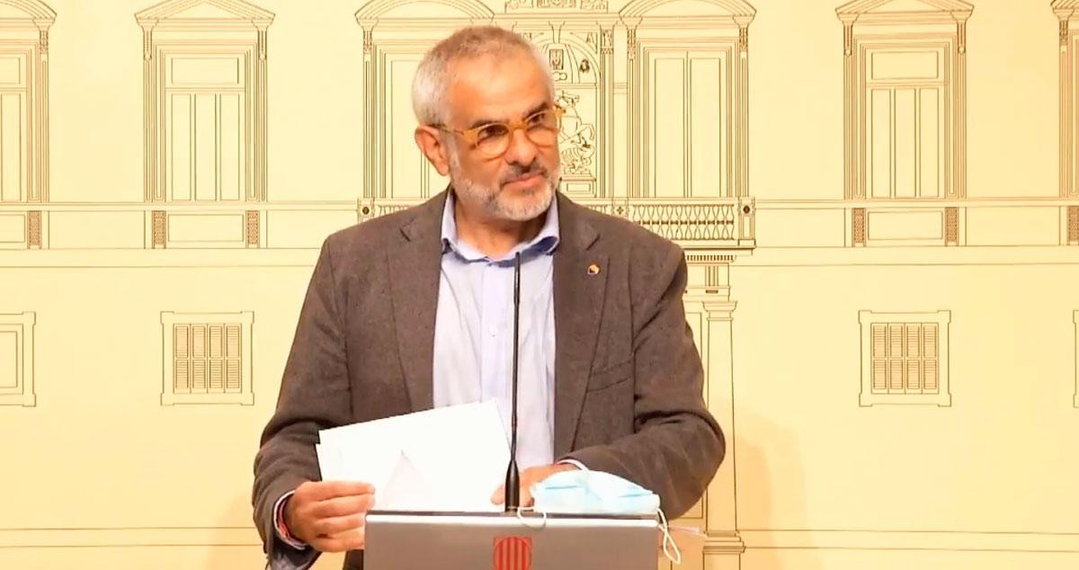 Carlos Carrizosa, líder de Ciudadanos (Cs) en el Parlament, en una imagen de archivo / EP