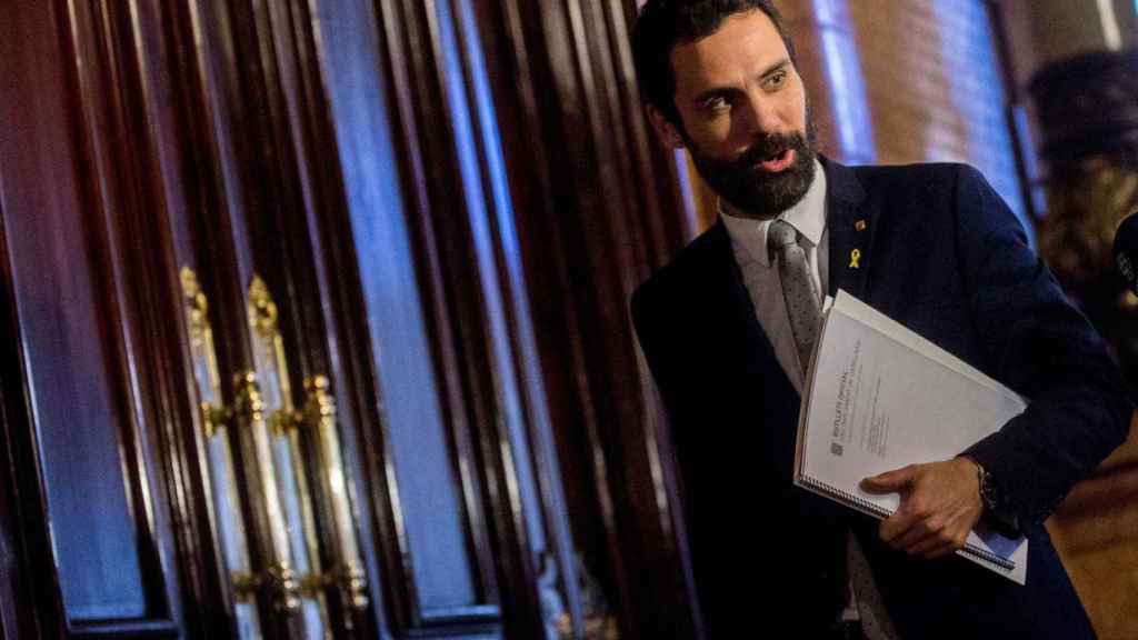 El presidente del Parlament, Roger Torrent (ERC) / EP