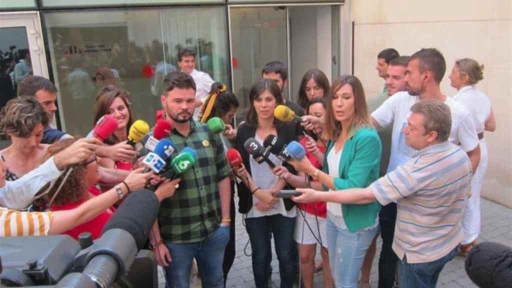 Gabriel Rufián, portavoz de ERC en el Congreso