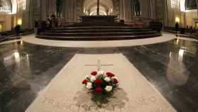 Antigua tumba del dictador Franco en la basílica del Valle de los Caídos