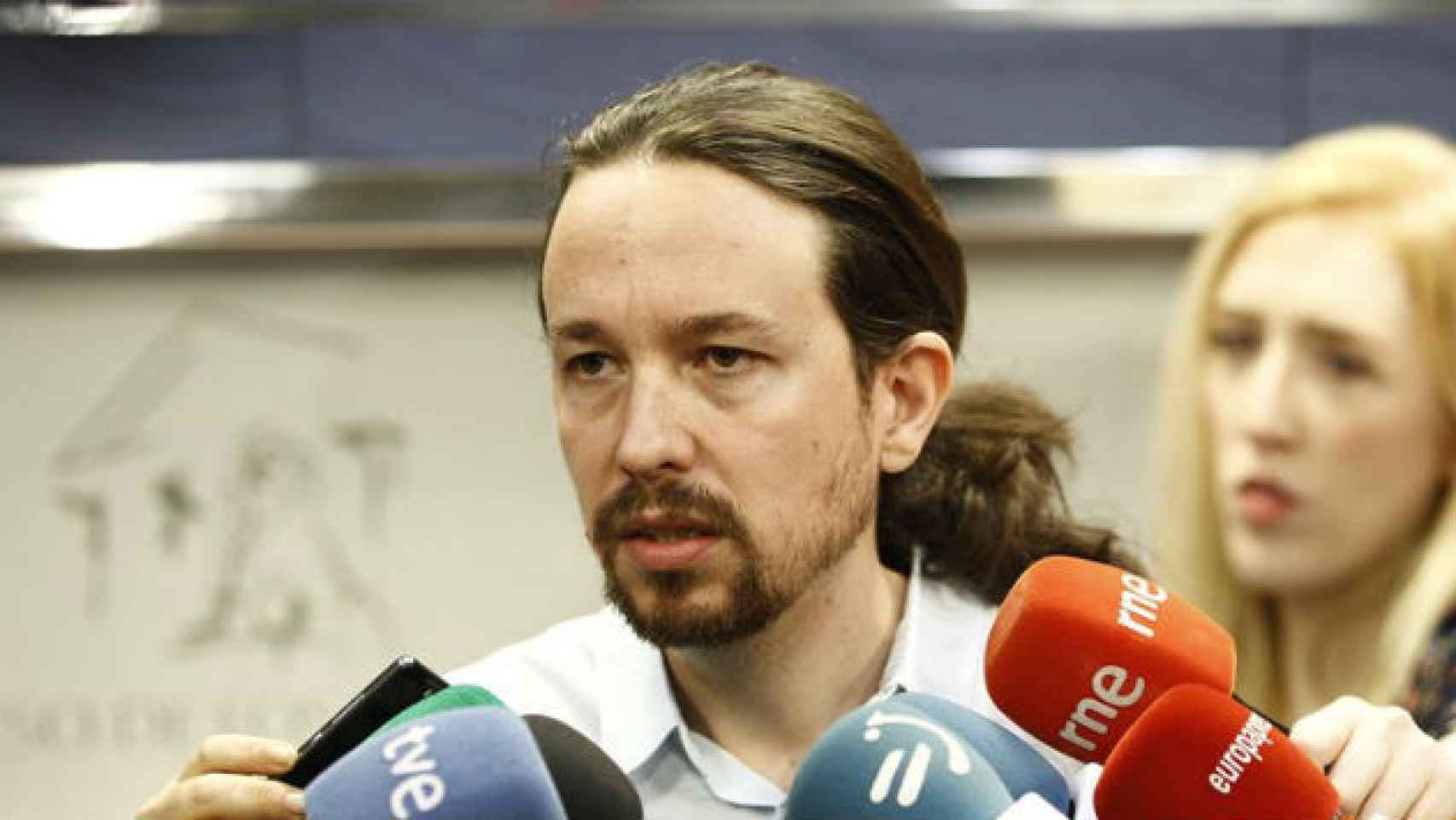 El líder de Podemos, Pablo Iglesias, ha opinado este miércoles en el Congreso sobre la victoria de Trump